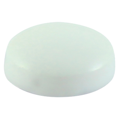 White Plastidome Cover Caps