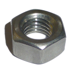 M6 BZP Hex Full Nuts