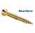 4.0x40mm Starturn Csk Screw Yellow (200/bx) 4.0x40mm Starturn Csk Screw Yellow (200/bx)