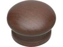 KNOB 50MM TINTED BROWN