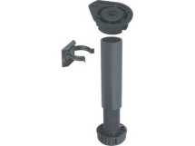 Plinth Feet Set 150mm Screw Pl  Black