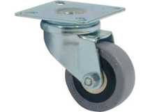 D75mm Castor Swivel wo Brake P L Galv