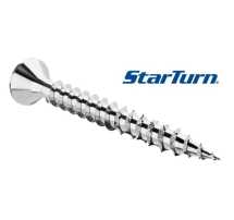 5.0x100mm Starturn Csk Screw Zinc (100/Bx)