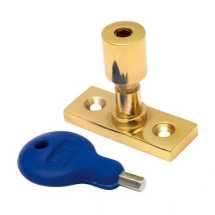 Locking Casement Stay Pin Brass