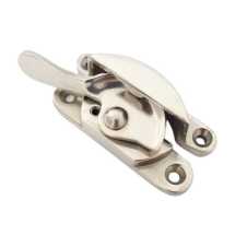 Lockable Fitch Fastener Pearl Nickel