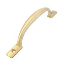 6inch Sash Handle Satin Brass