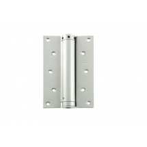 150mm Liobex D/A spring hinge Silver 25-44mm door 35kg