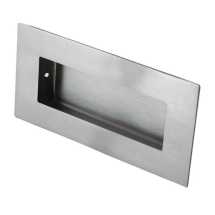 Rectangular Flush Pull SSS 100x50mm