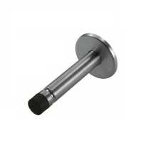 90 x 15mm Dia Buffered Coat Hook On Rose SSS