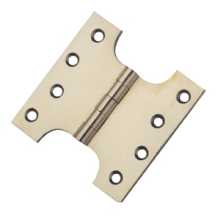 102x51x102x4mm Polished Brass Parliament Hinges