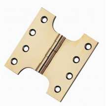 Polished Brass Parliament Hinges 102x102x152x4mm