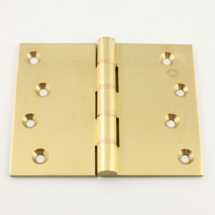 102x102x3mm Polished Brass DPBW Projection Hinges