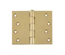 102x125x5mm Polished Brass DPBW Projection Hinge