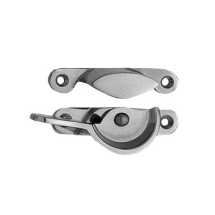 Narrow Locking Fitch Fastener Satin Chrome