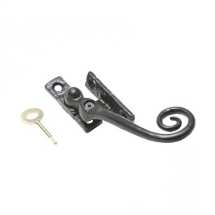 Lockable Casement Fastener RH Black