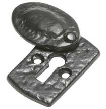 Covered Escutcheon Antique Black