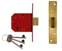 UNION 67mm PL 5-Lever Deadlock (20mm Bolt Projection) BS3621