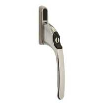 White RH Stronghold Espagnolette Window Handles