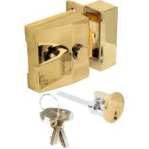 Yale Brasslux 40mm Standard Nightlatch