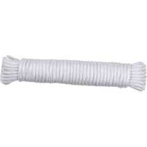 No.8 Plain White Cotton 6mm Sash Cord (12.5m)