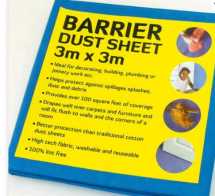 Hi-Tech Material Dust Sheet 3mx3m,Waterproof, Lint Free