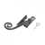 Lockable Casement Fastener LH Black